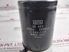 Nippon Chemi-con Mn04-3321 Capacitor 400V 3300Uf 74P808 Ce 85C
