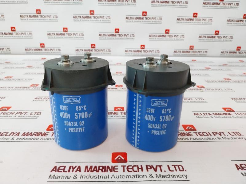 Nippon Chemi-con U36F Capacitor 400V 5700Microf