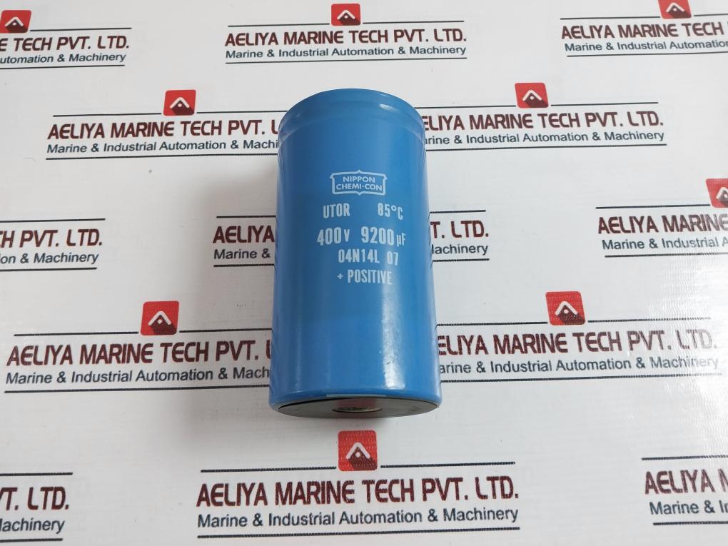Nippon Chemi-con Utor 85°C Capacitor 400V 9200µF Used
