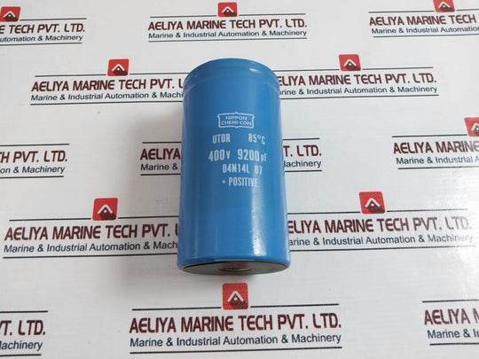 Nippon Chemi-con Utor 85°C Capacitor 400V 9200µF Used