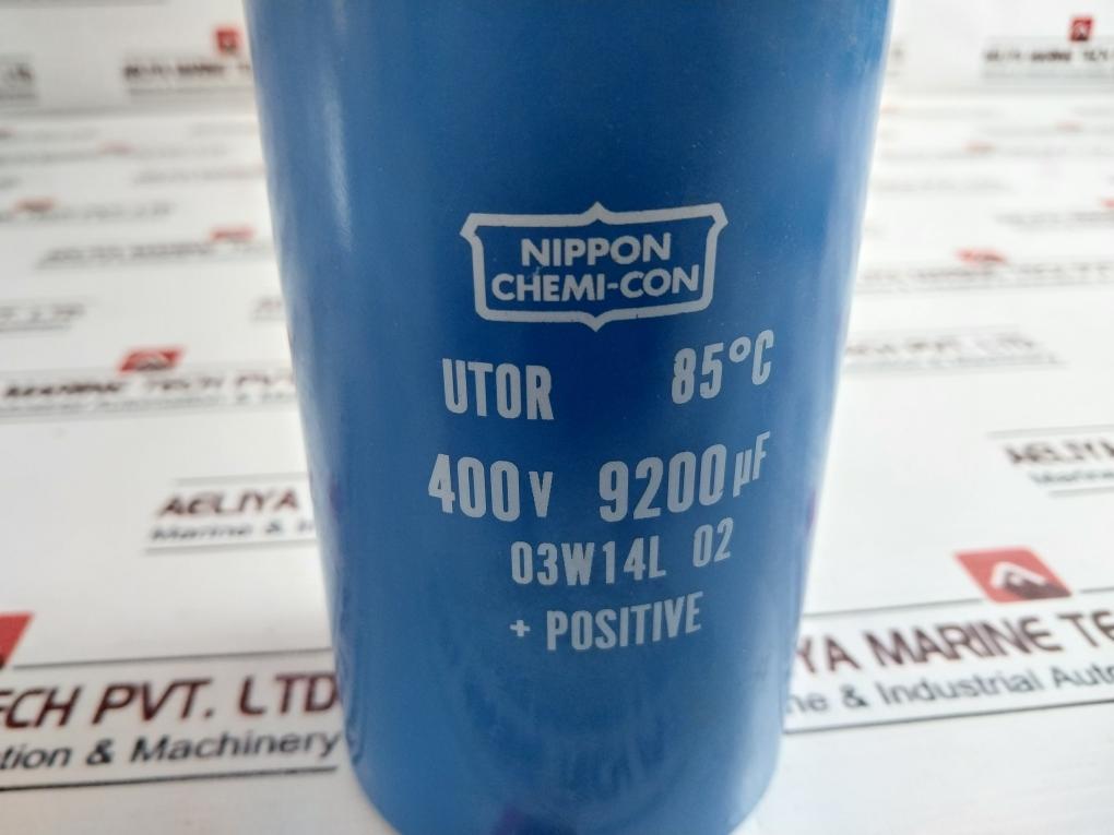 Nippon Chemi-con Utor 85°C Capacitor 400V 9200µF