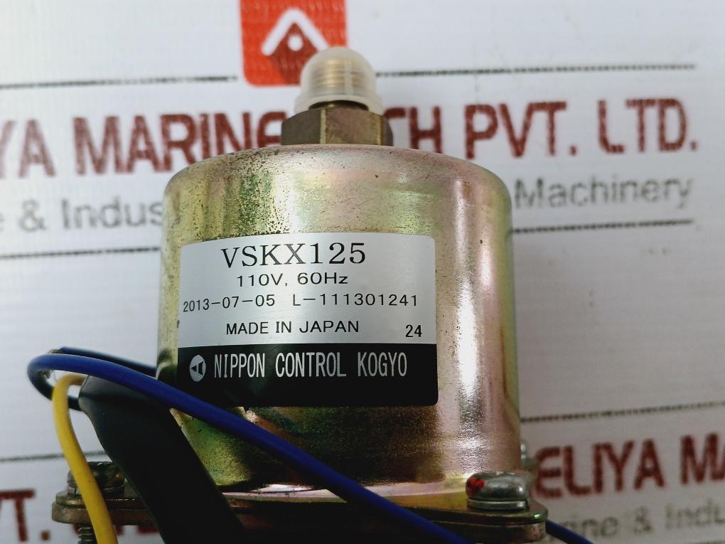 Nippon Control Kogyo Vskx125 Solenoid Pump 110V 60Hz