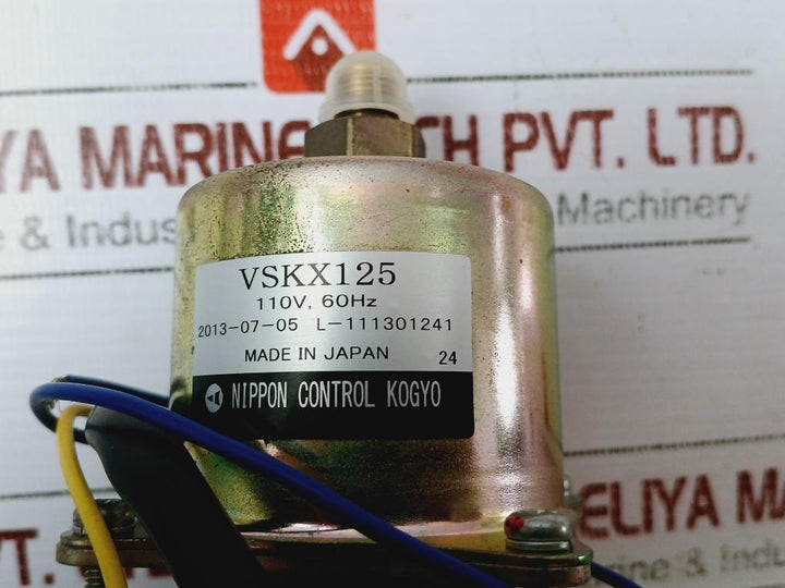 Nippon Control Kogyo Vskx125 Solenoid Pump 110V 60Hz