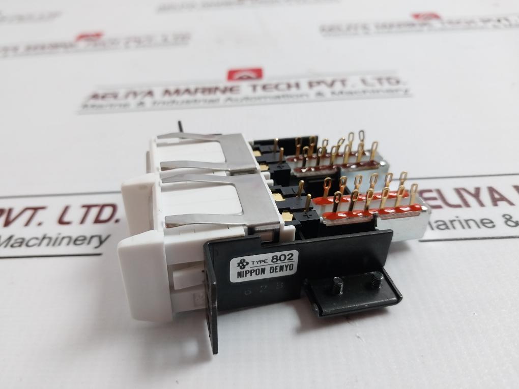 Nippon Denyo 802 Double Led Lock Switch