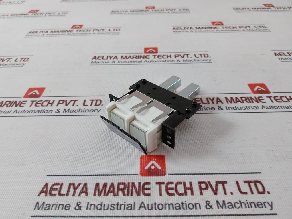 Nippon Denyo 802 Double Led Lock Switch 802C-026
