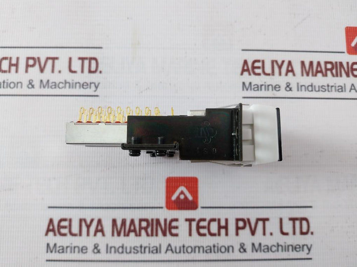 Nippon Denyo 802 Double Led Lock Switch 802C-026