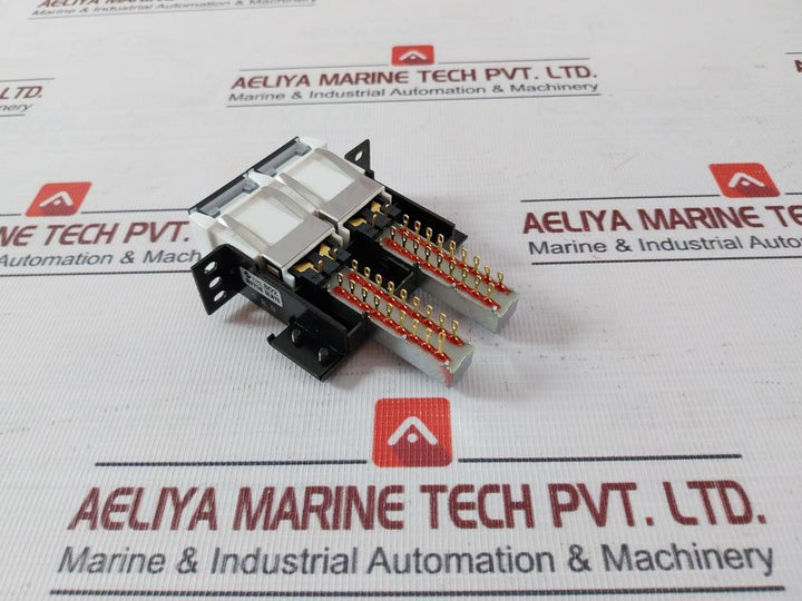 Nippon Denyo 802 Double Led Lock Switch 802C-026