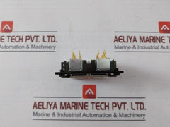 Nippon Denyo 802 Double Led Lock Switch 802C-026