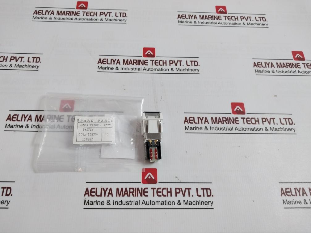 Nippon Denyo 802 Lock Switch 802a-2ghm0-11rg2x