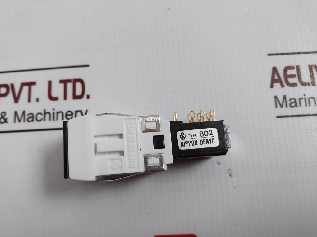 Nippon Denyo 802 Lock Switch 802a-2ghm0-11rg2x