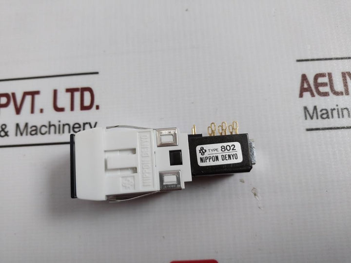Nippon Denyo 802 Lock Switch 802a-2ghm0-11rg2x