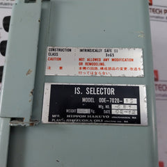 Nippon Hakuyo 0De-7020-1S Signal Relay Box