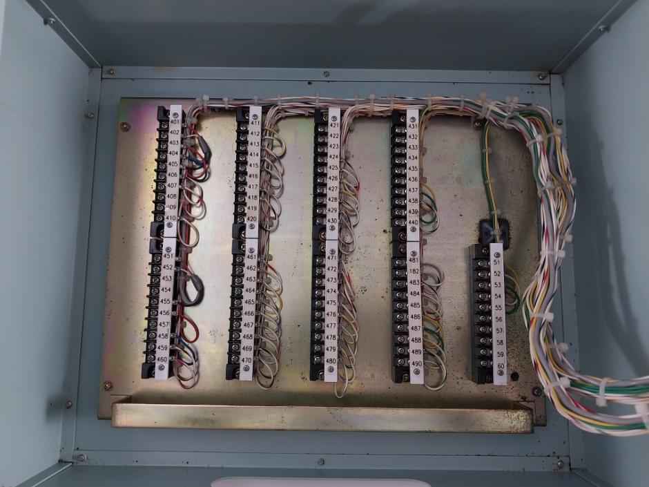 Nippon Hakuyo 0He-1075 Public Address System Control Panel Wm-3 Imp.600Ω