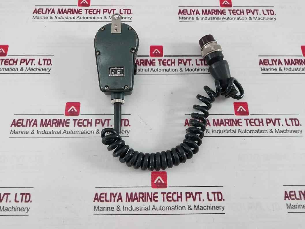 Nippon Hakuyo 0He-1075 Public Address System Control Panel Wm-3 Imp.600Ω