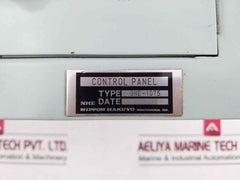 Nippon Hakuyo 0He-1075 Public Address System Control Panel Wm-3 Imp.600Ω