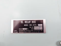 Nippon Hakuyo Electronics Ode-6070-1 Is. Relay Box Dc7V 6Ma Ac/Dc 250V 5A