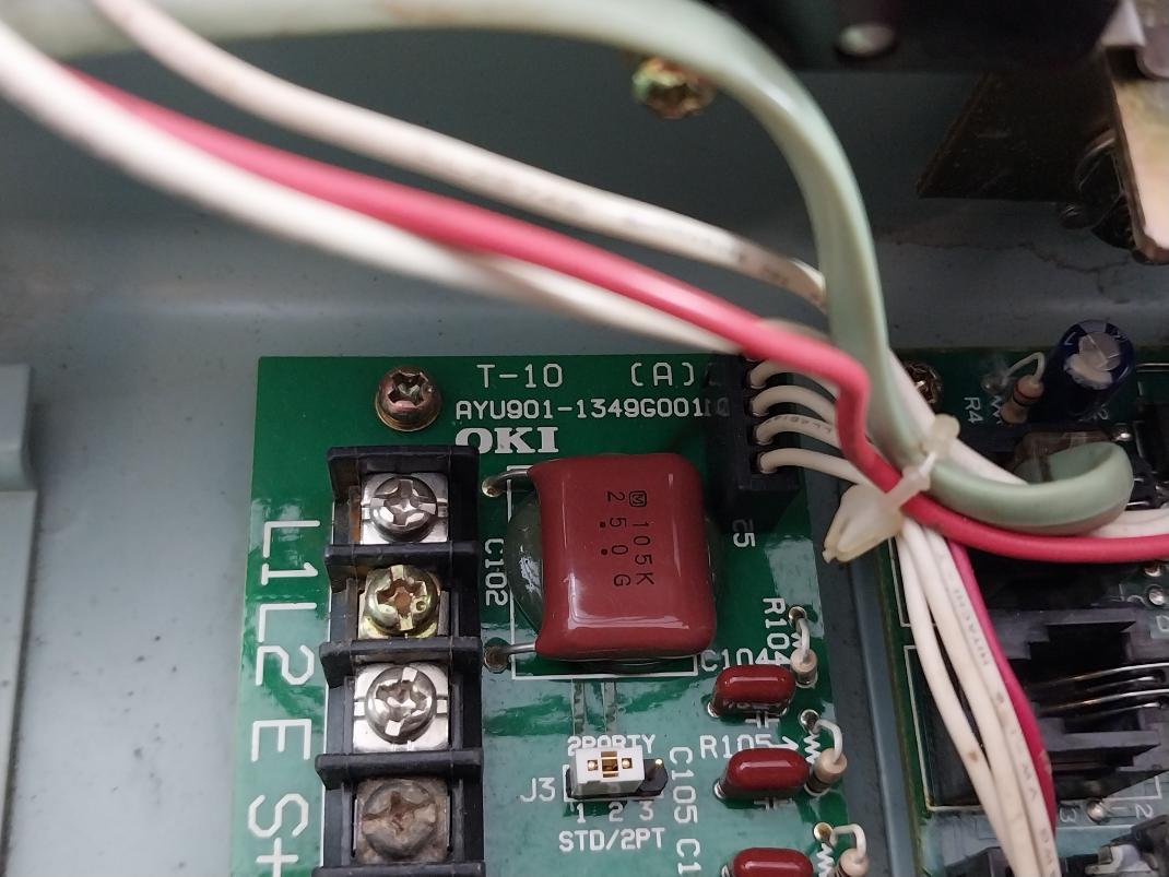 Nippon Hakuyo Oda-1380-1Hn Wall-mounted Automatic Marine Telephone Tkb-16 N-16K