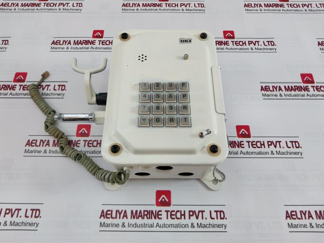 Nippon Hakuyo Oda-1380-1Hn Wall-mounted Automatic Marine Telephone Tkb-16 N-16K
