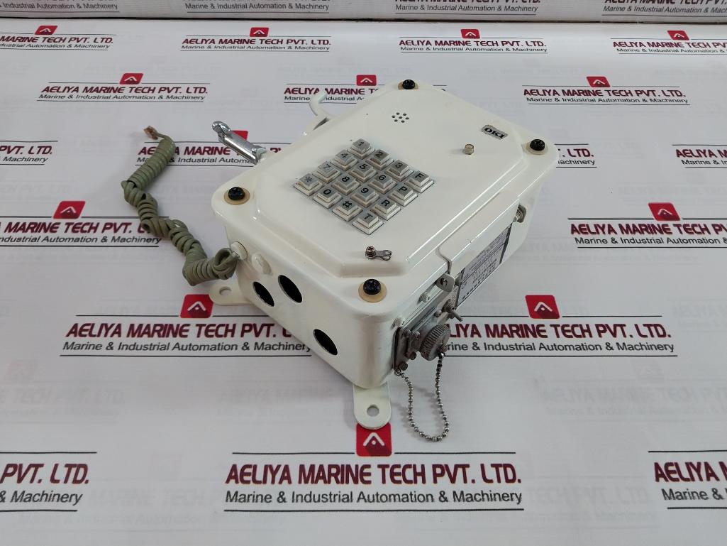 Nippon Hakuyo Oda-1380-1Hn Wall-mounted Automatic Marine Telephone Tkb-16 N-16K