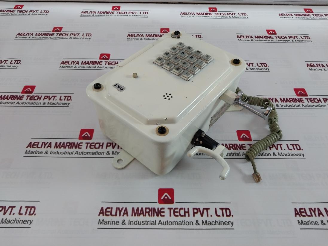 Nippon Hakuyo Oda-1380-1Hn Wall-mounted Automatic Marine Telephone Tkb-16 N-16K