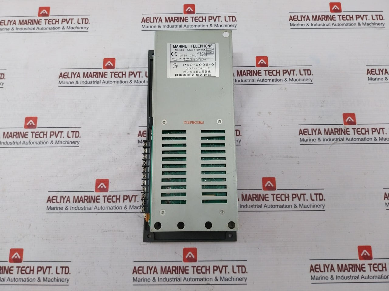 Nippon Hakuyo Oda-1780-1Nk M Marine Automatic Telephone Base (Not Working)