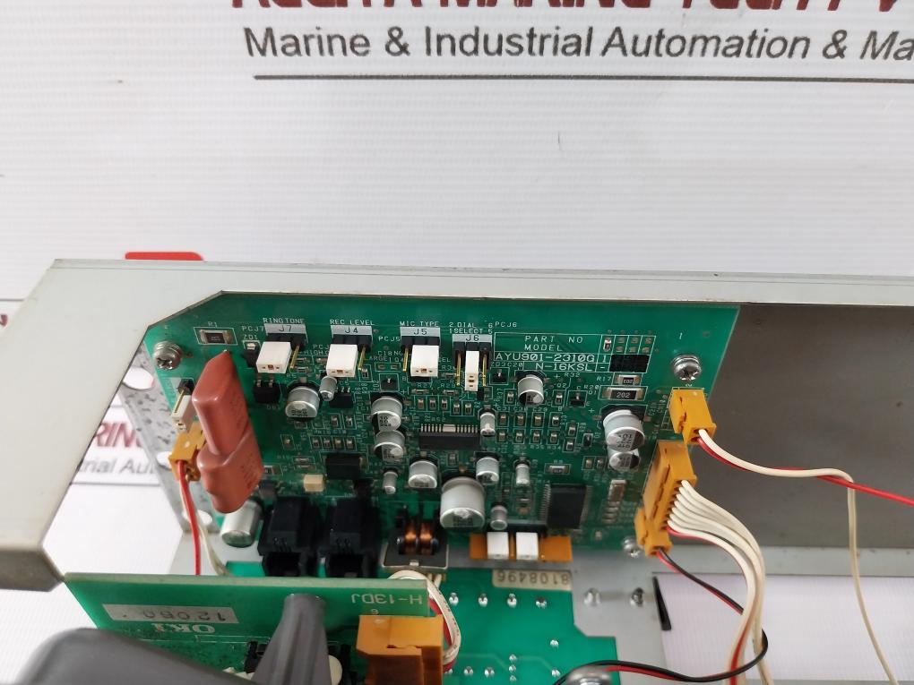 Nippon Hakuyo Oda-1780-1Nk M Marine Automatic Telephone Base (Not Working)