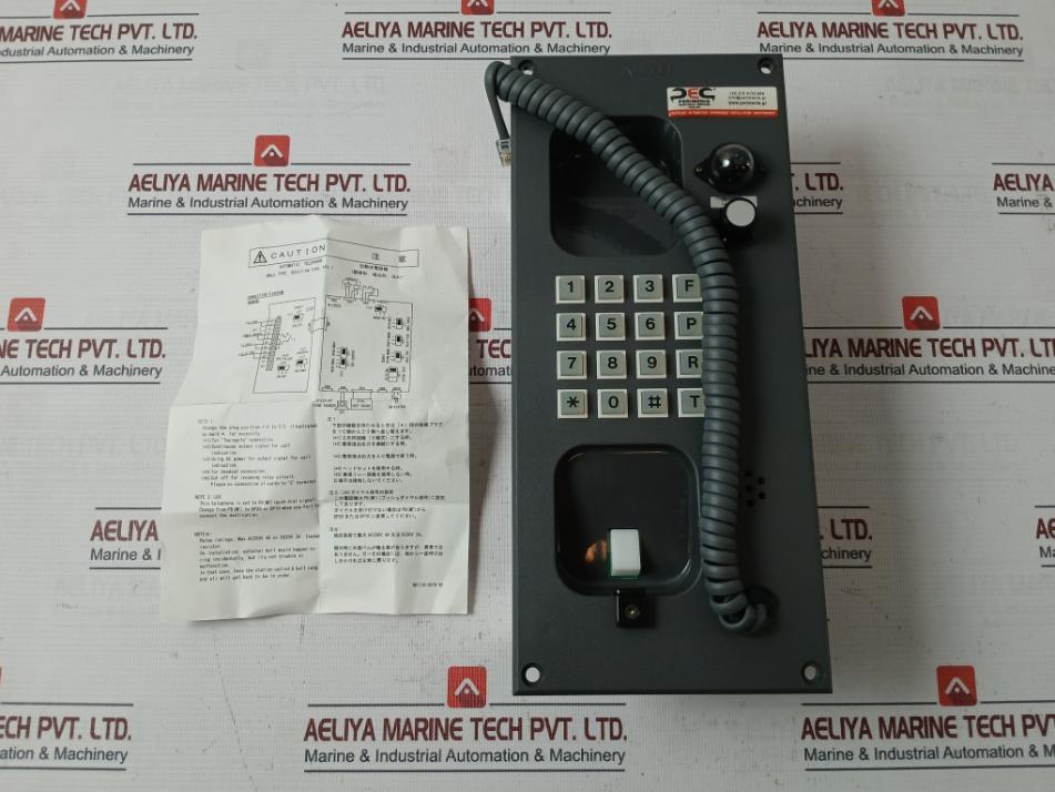 Nippon Hakuyo Oda-1780-2Nk M Marine Telephone 21924, P92-0006-0