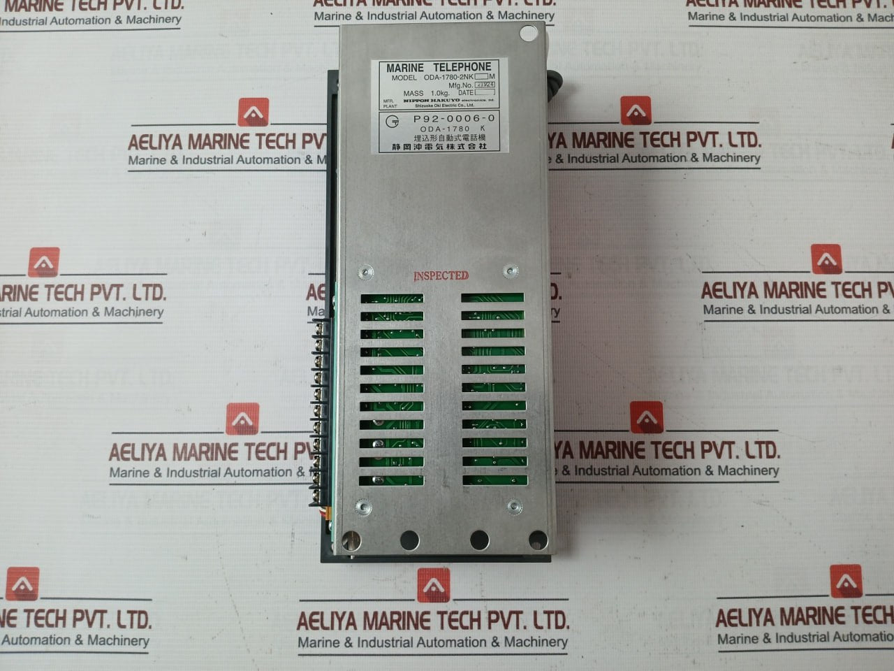 Nippon Hakuyo Oda-1780-2Nk M Marine Telephone 21924, P92-0006-0