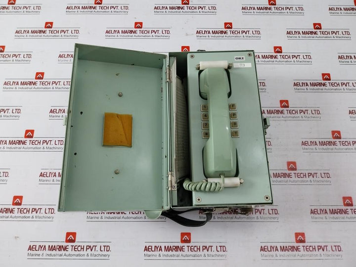 Nippon Hakuyo Oda-1980-1 Waterproof Built In Type Portable Telephone Q92-0002-0