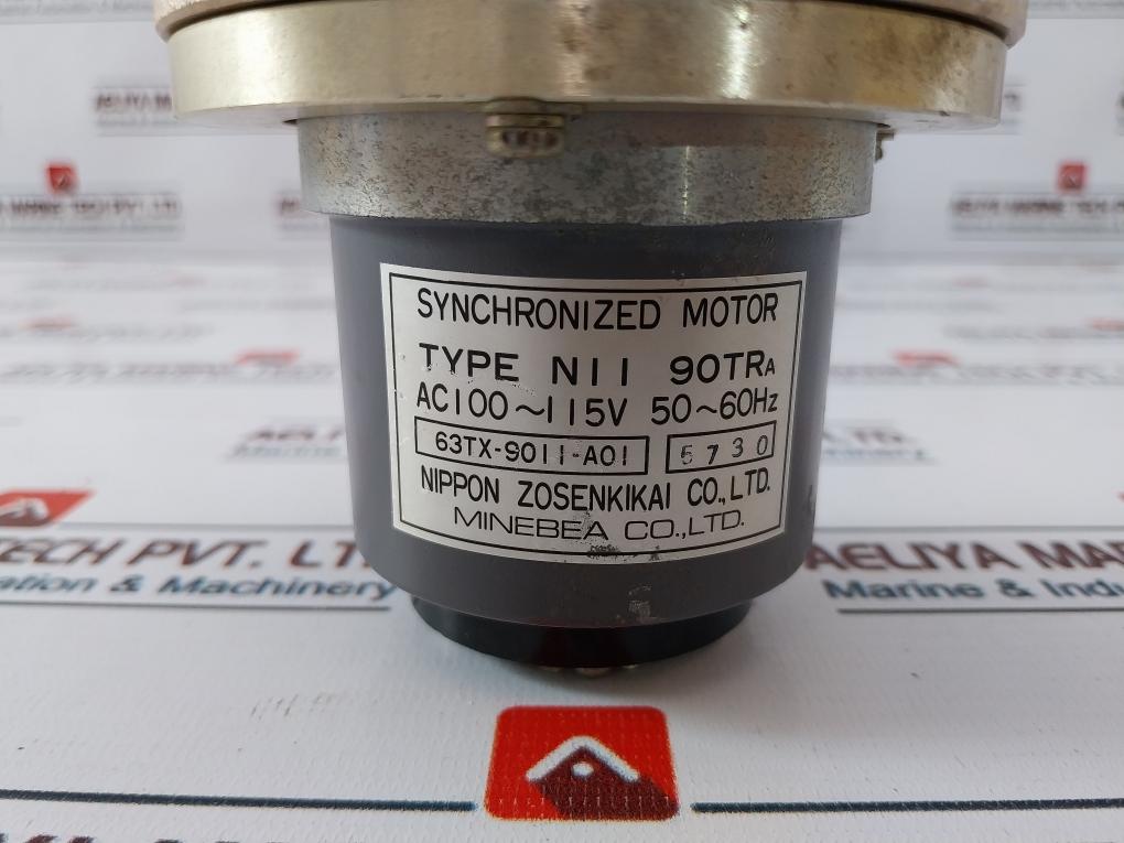 Nippon N11 90Tra Synchronized Motor W/ Meter 50/60Hz