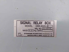 Nippon Ode-6020-2 Signal Relay Box Rb1153-3031