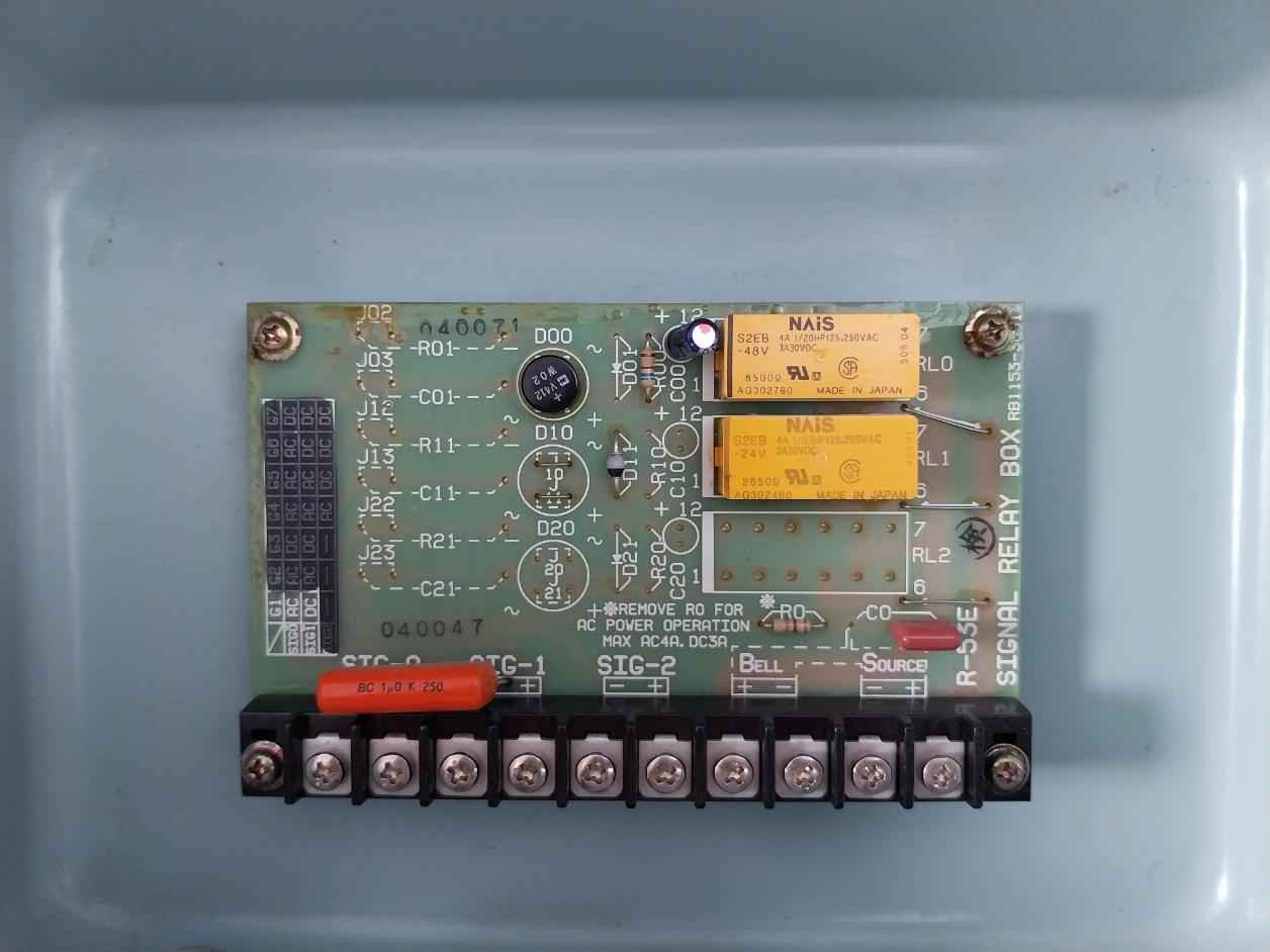 Nippon Ode-6020-2 Signal Relay Box Rb1153-3031
