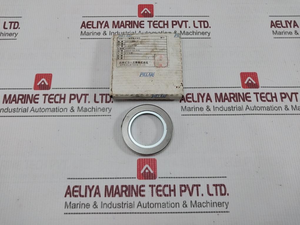 Nippon Pillar 2600Ir-eso-x163 Spiral Wound Gasket With An Inner Ring G-3 4. 8T