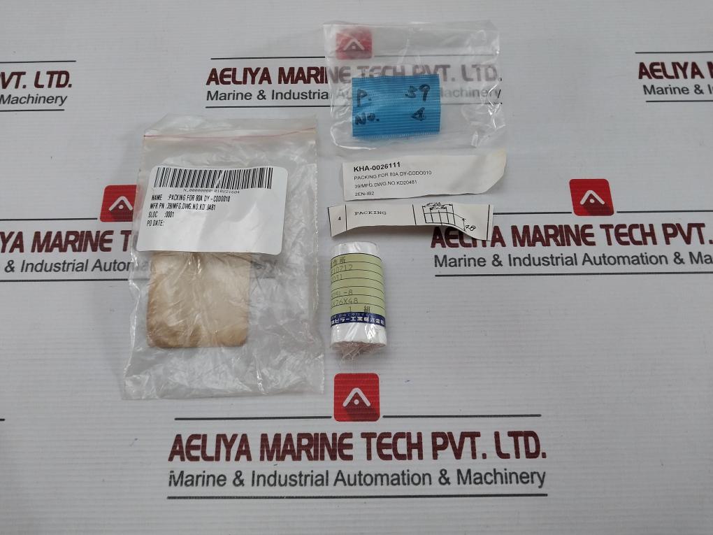 Nippon Pillar 4505L-8 Packing For 80A Dy-codo010