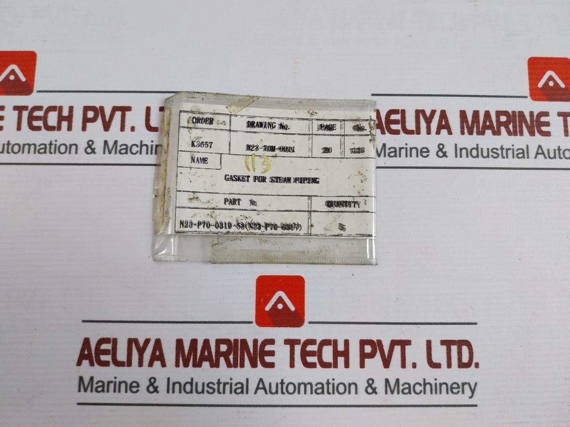 Nippon Pillar 6633 Gasket 1 Box=5 Pcs