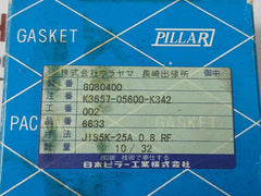 Nippon Pillar 6633 Gasket For Steam Piping (1Box = 16Pcs)