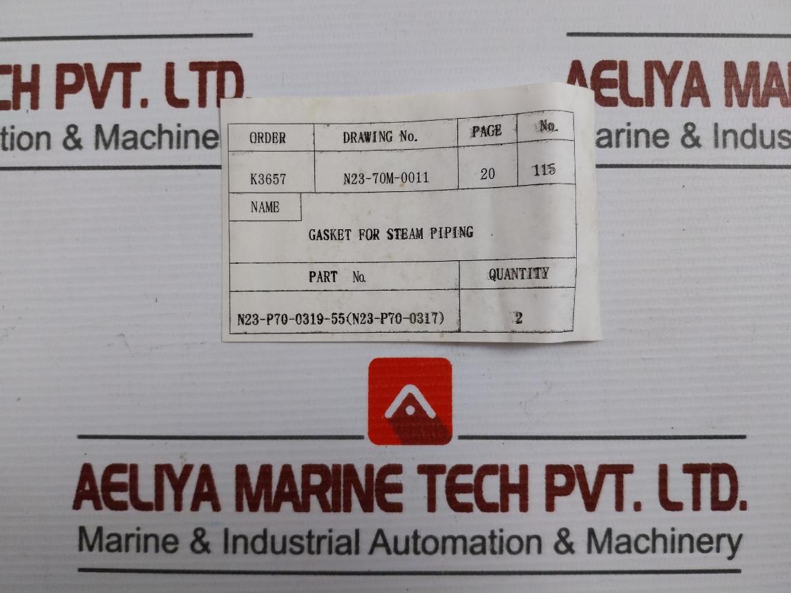 Nippon Pillar 6633 Steam Piping Gasket 1 Box = 4 Pieces