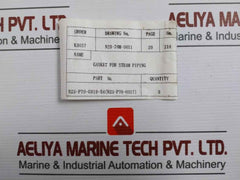 Nippon Pillar N23-p70-0319-54 Steam Piping Gasket 1 Box = 3 Pieces