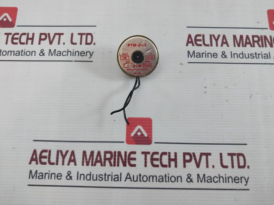 Nippon Ptm-24B Synchronous Motor 100V 50/60 Hz V.A1