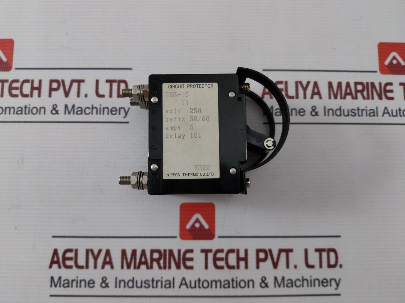 Nippon Thermo Tsb-10 Circuit Breaker 250V 50/60Hz 5A 97Y050