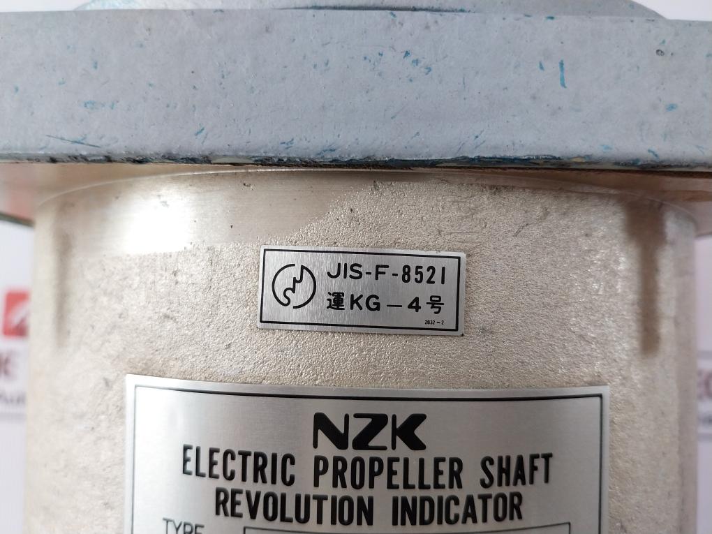 Nippon Zosen Kikai Fl-130 Electric Propeller Shaft Revolution Indicator Ac100V
