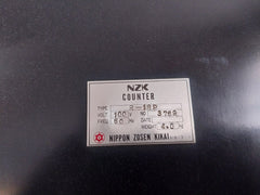 Nippon Zosen Kikai R-18P Counter 100V 3769 60Hz 818-3-1