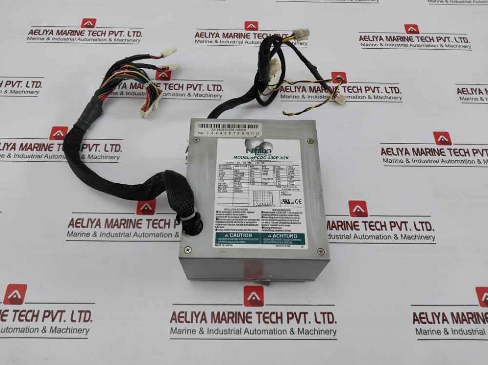 Nipron Epcdc-300P-x2K Dc Power Supply 27V Dc 11A 194.4W 2810-01-4-460