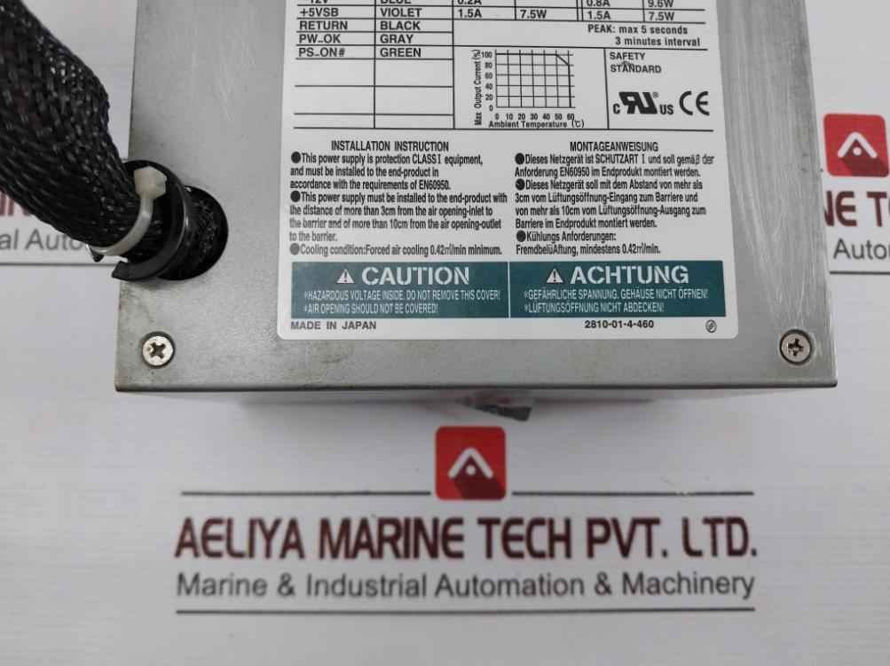 Nipron Epcdc-300P-x2K Dc Power Supply 27V Dc 11A 194.4W 2810-01-4-460