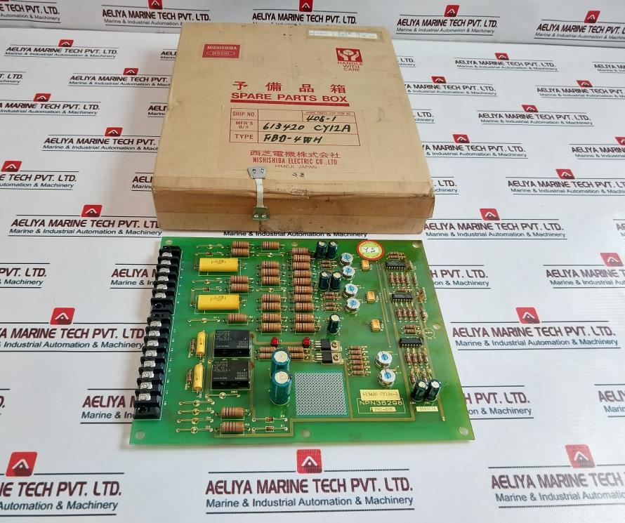 Nishishiba Electric Fbd-4wh Control Panel Module PCB