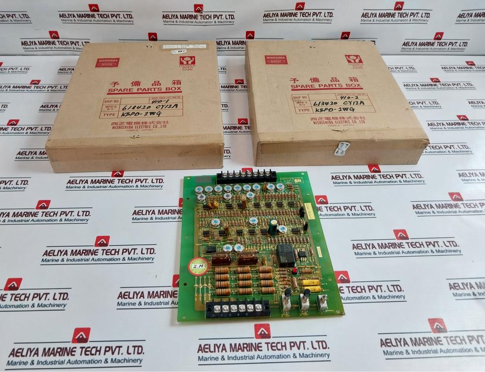 Nishishiba Electric Kspd-2wg Control Panel Module PCB – Aeliya Marine Tech