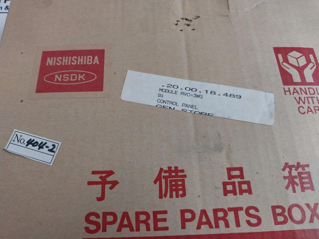 Nishishiba Electric Rvc-3wg Control Panel Board