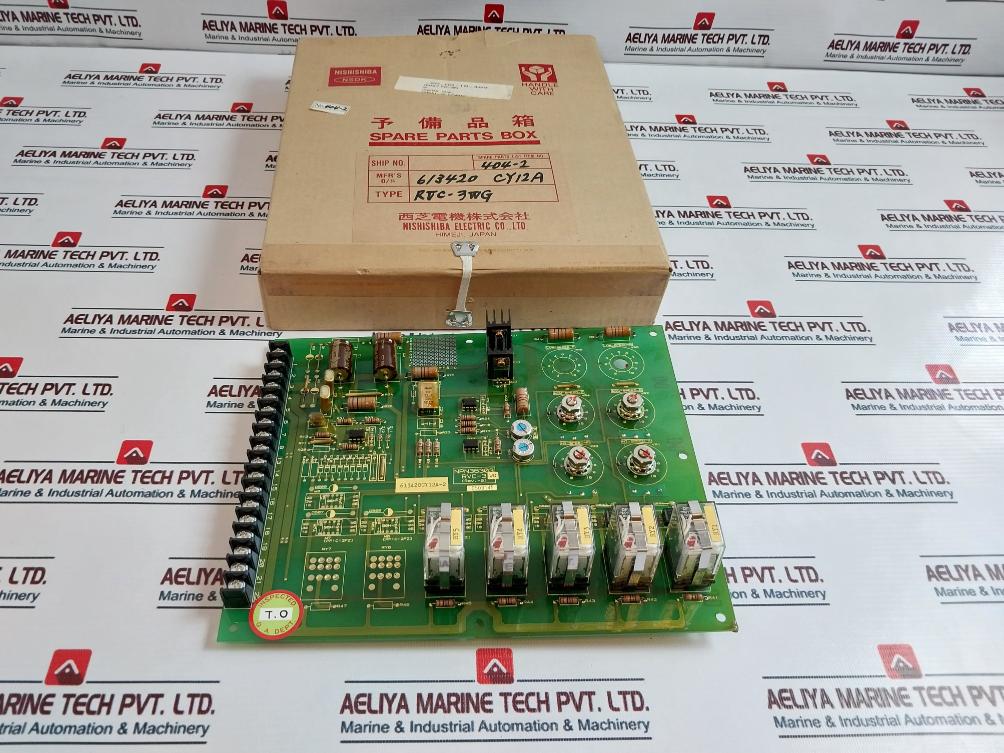 Nishishiba Electric Rvc-3wg Control Panel Board