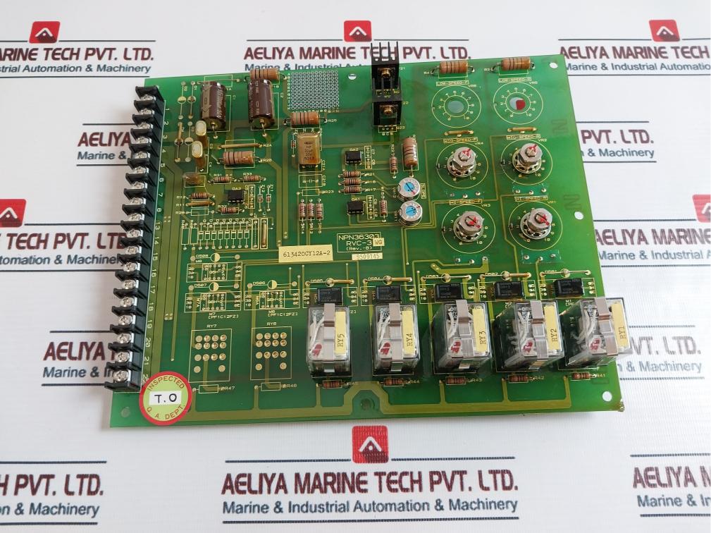 Nishishiba Electric Rvc-3wg Control Panel Board
