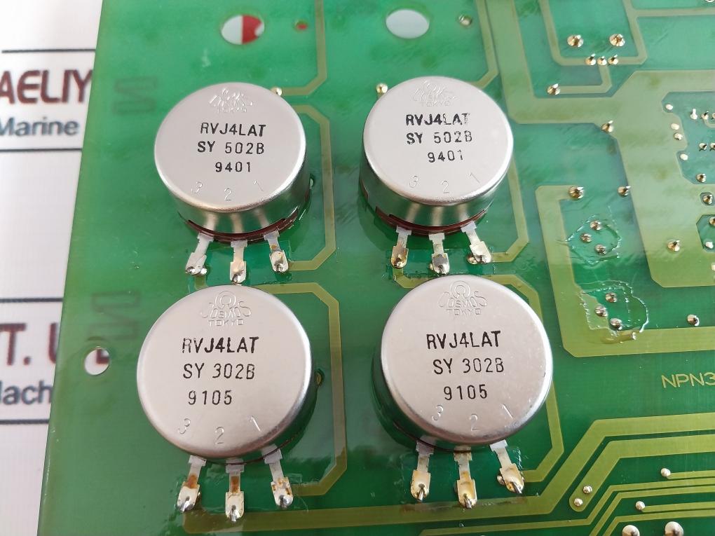 Nishishiba Electric Rvc-3wg Control Panel Board